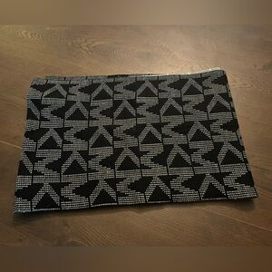 Michael Kors Scarf Reversible Black White One Size Infinity Loop